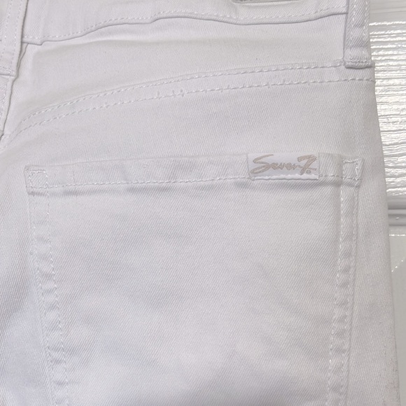 Seven7 High Rise Slim Straight Crop Jeans Size 4 - Picture 3 of 6